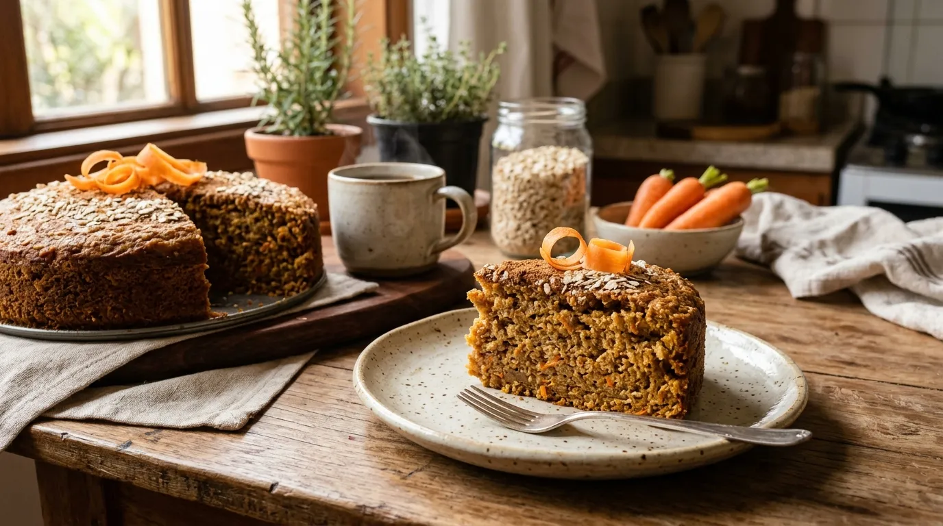 Bolo Integral de Cenoura com Aveia: Receita Fofinha, Saudável e Fácil