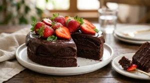 Bolo de Chocolate com Morango: Receita Fofinha, Recheada e Deliciosa