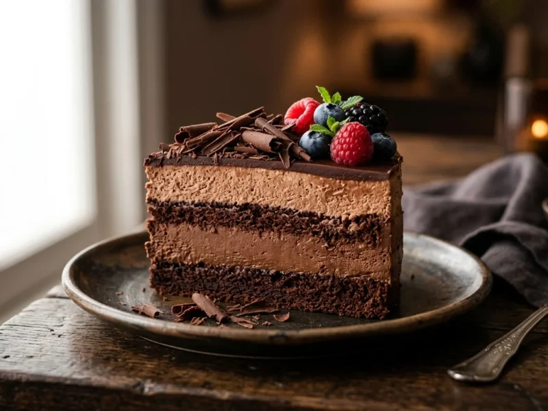 Bolo Mousse de Chocolate: Receita Cremosa, Fofinha e Irresistível